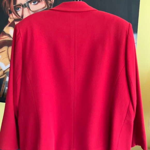 Vintage Red Ladies Suit - Picture 2 of 5